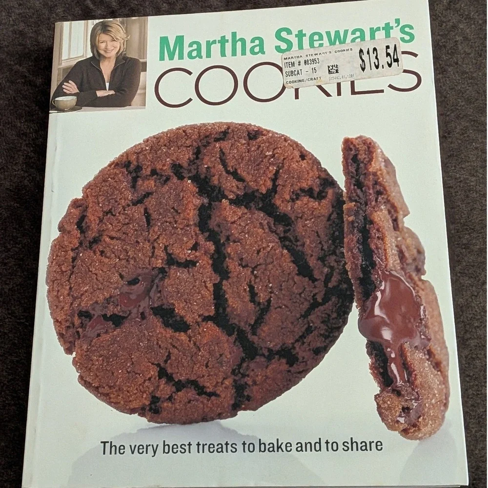 Martha Stewart Cookbook Lot Cookies And Cupcakes Baking Recipe Books Paperback